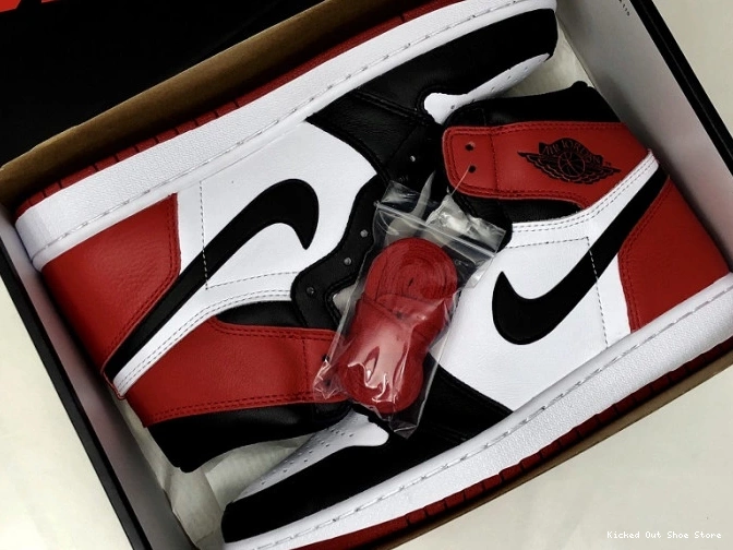 Kicked Out Shoe Store 555088-125 Retro 1 Jordan Black Toe Air 0721